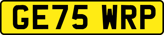 GE75WRP