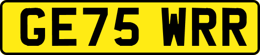 GE75WRR