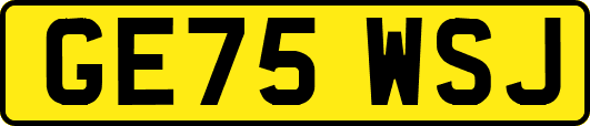 GE75WSJ