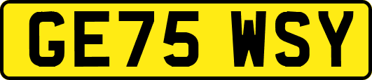 GE75WSY
