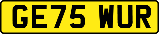 GE75WUR
