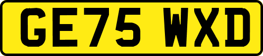 GE75WXD