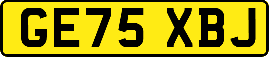 GE75XBJ