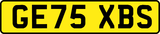 GE75XBS