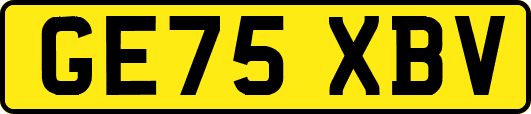 GE75XBV