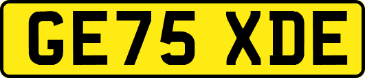 GE75XDE