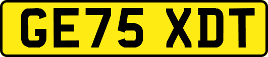 GE75XDT