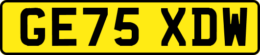 GE75XDW