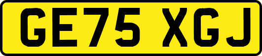 GE75XGJ