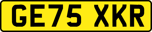 GE75XKR