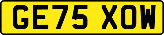 GE75XOW