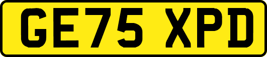 GE75XPD