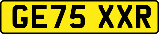 GE75XXR