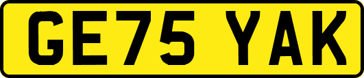 GE75YAK