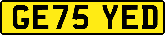 GE75YED