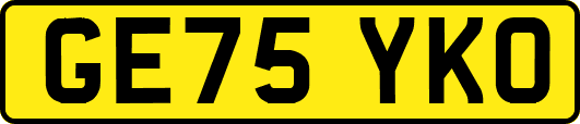 GE75YKO