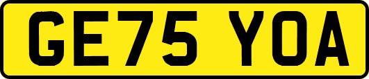 GE75YOA