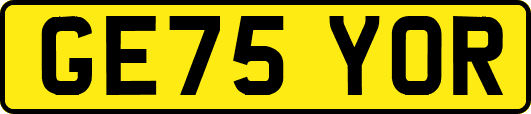 GE75YOR