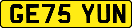 GE75YUN