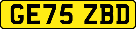 GE75ZBD
