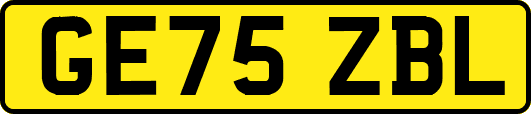 GE75ZBL