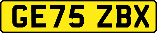 GE75ZBX
