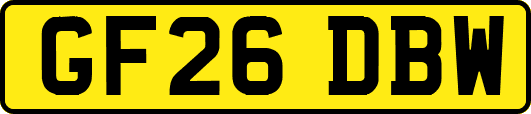 GF26DBW