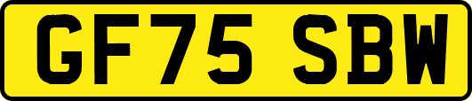 GF75SBW