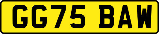 GG75BAW