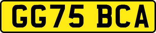 GG75BCA