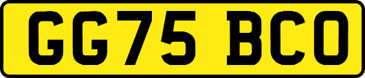 GG75BCO