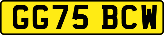 GG75BCW