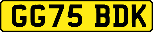 GG75BDK