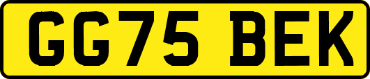 GG75BEK