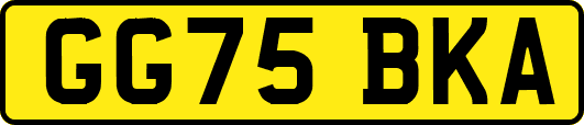 GG75BKA
