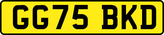 GG75BKD