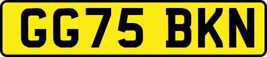 GG75BKN