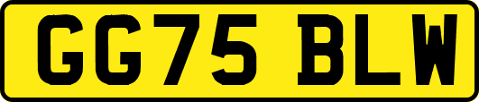 GG75BLW