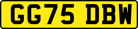 GG75DBW