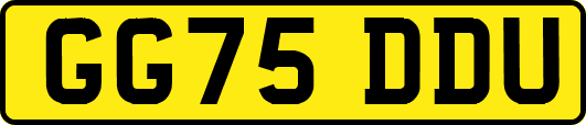 GG75DDU