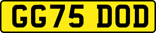 GG75DOD