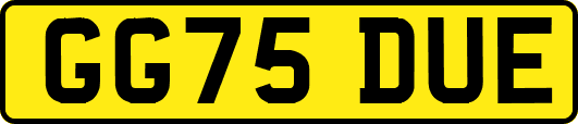 GG75DUE