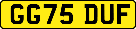 GG75DUF