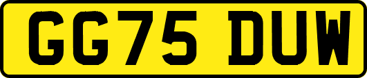 GG75DUW