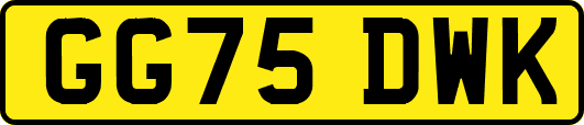 GG75DWK