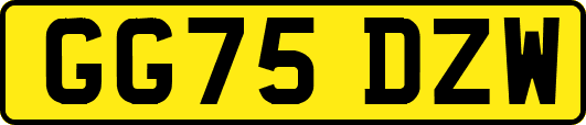 GG75DZW