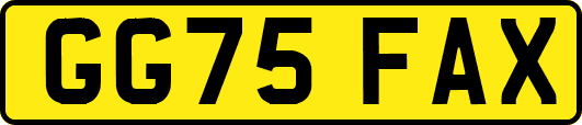 GG75FAX