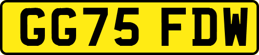 GG75FDW