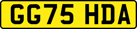 GG75HDA