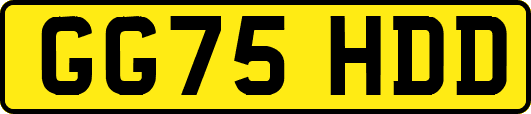 GG75HDD